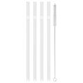 Sorento Straight Glass Straw - Clear