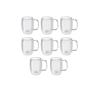 Sorrento Double Wall  Espresso Mugs - Buy 6 Get 8