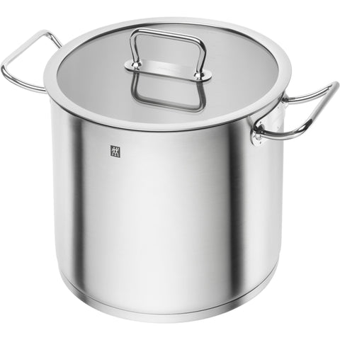 Twin Pro Stainless Steel Stock Pot With Lid - 13Qt