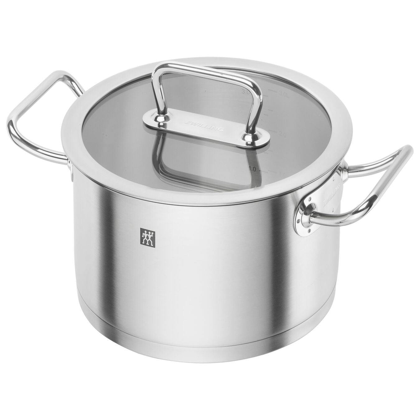 Twin Pro Stainless Steel Stock Pot With Lid – 3.8Qt