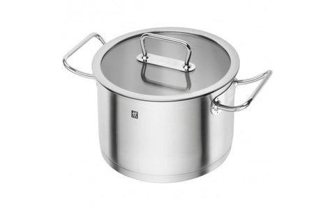 Twin Pro Stainless Steel Stock Pot With Lid – 6.5Qt