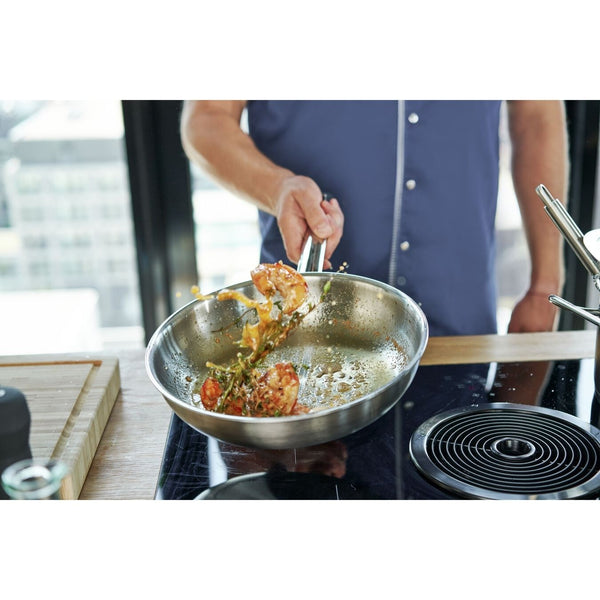 Twin Pro Stainless Steel Frying Pan – 9.5"