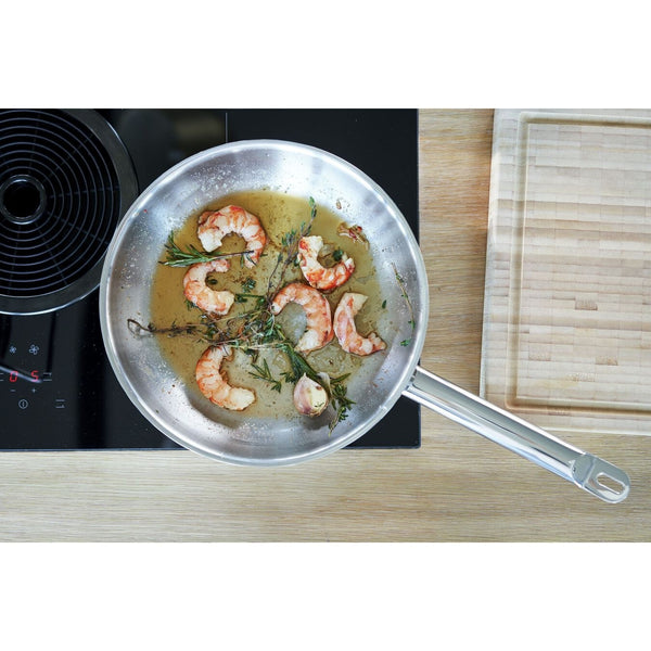 Twin Pro Stainless Steel Frying Pan - 11"