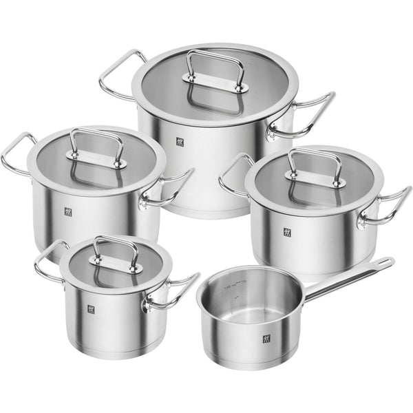 Twin Pro Stainless Steel Cookware Set - 9pc