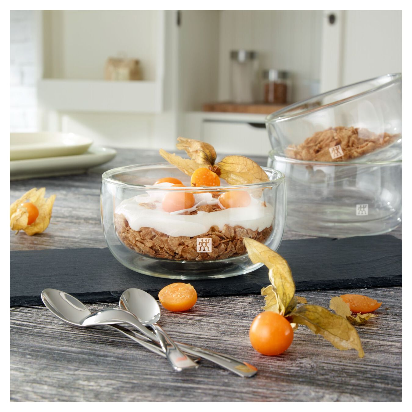 Sorrento Double Wall Dessert Bowl Set - 2 Piece