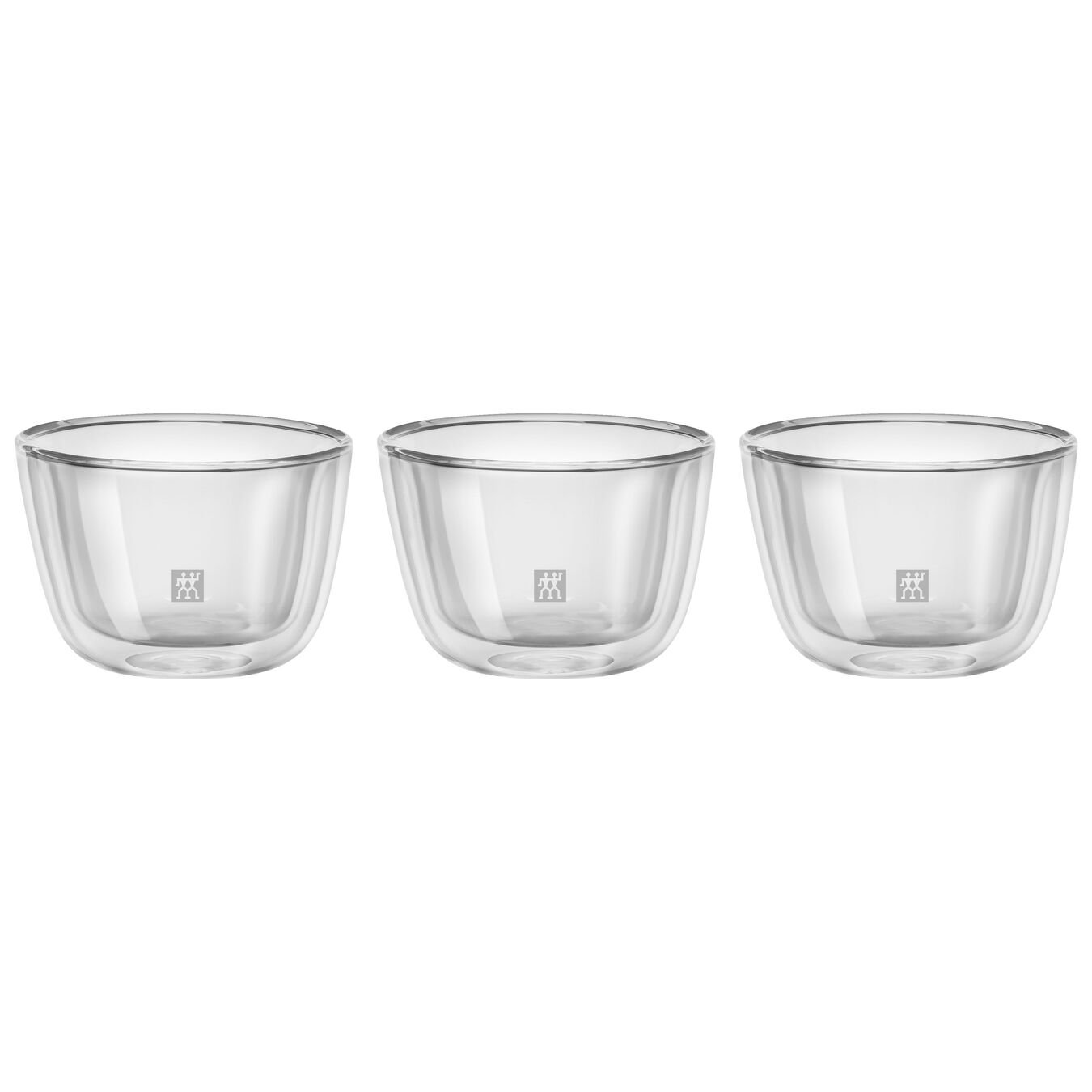 Sorrento Double Wall Glass Set – 3 Piece
