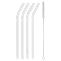 Sorrento Clear Glass Straws