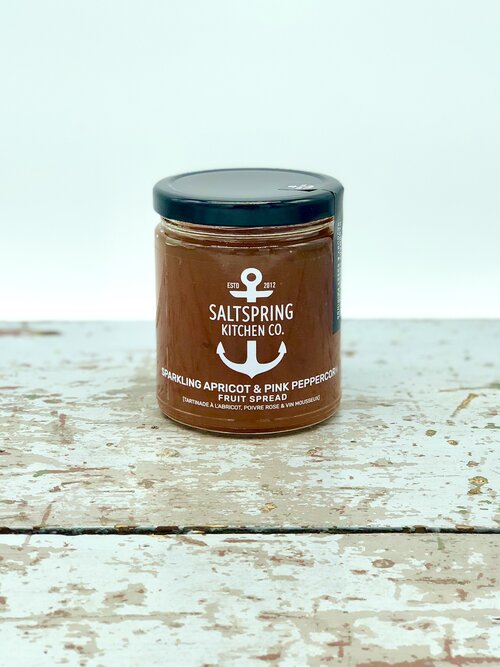 SaltSpring Kitchen - Apricot Pink Peppercorn Jam - 270ML