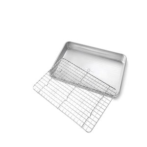 USA Pan Quarter Sheet Baking Pan with Cooling Rack – Grace In