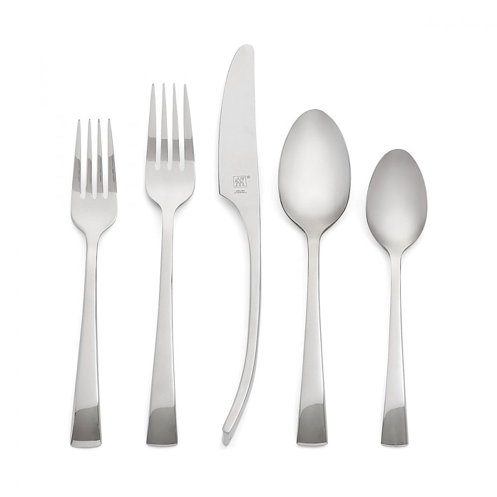 Bellasera Flatware Set - Brushed Satin Finish - 45pc