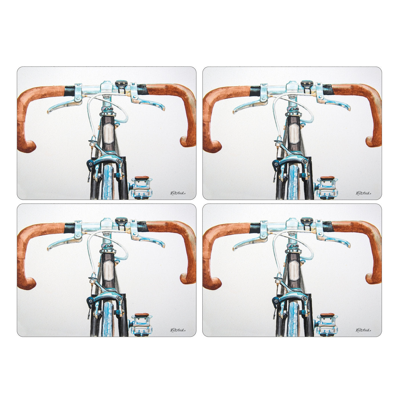 Pimpernel Placemat - Bicycle - Set of 4