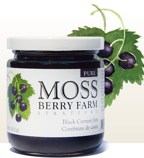 Moss Berry Farm Black Currant Jam 250ml