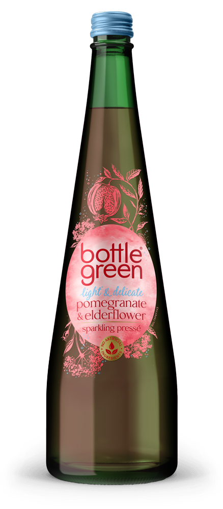 Pomegranate & Elderflower Sparkling Pressé