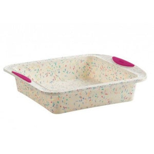 Trudeau - Silicone Square Cake Pan (Confetti)