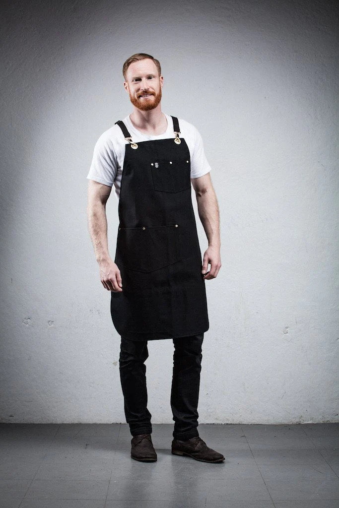 S&R Denim Co. - Apron - Utility - Charcoal Denim