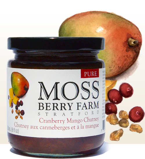 Moss Berry Farm Cranberry Mango Chutney 250ml