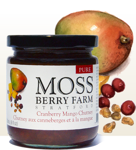 Moss Berry Farm Cranberry Mango Chutney 250ml