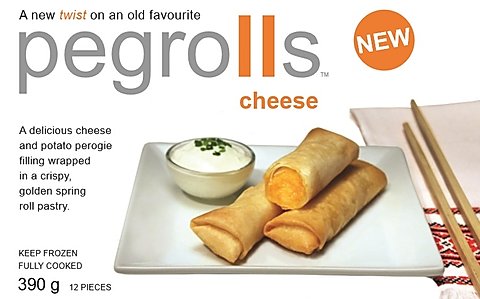Cheese and Potato Pegrolls - 390g