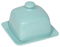 Butter Dish - Square - Eggshell