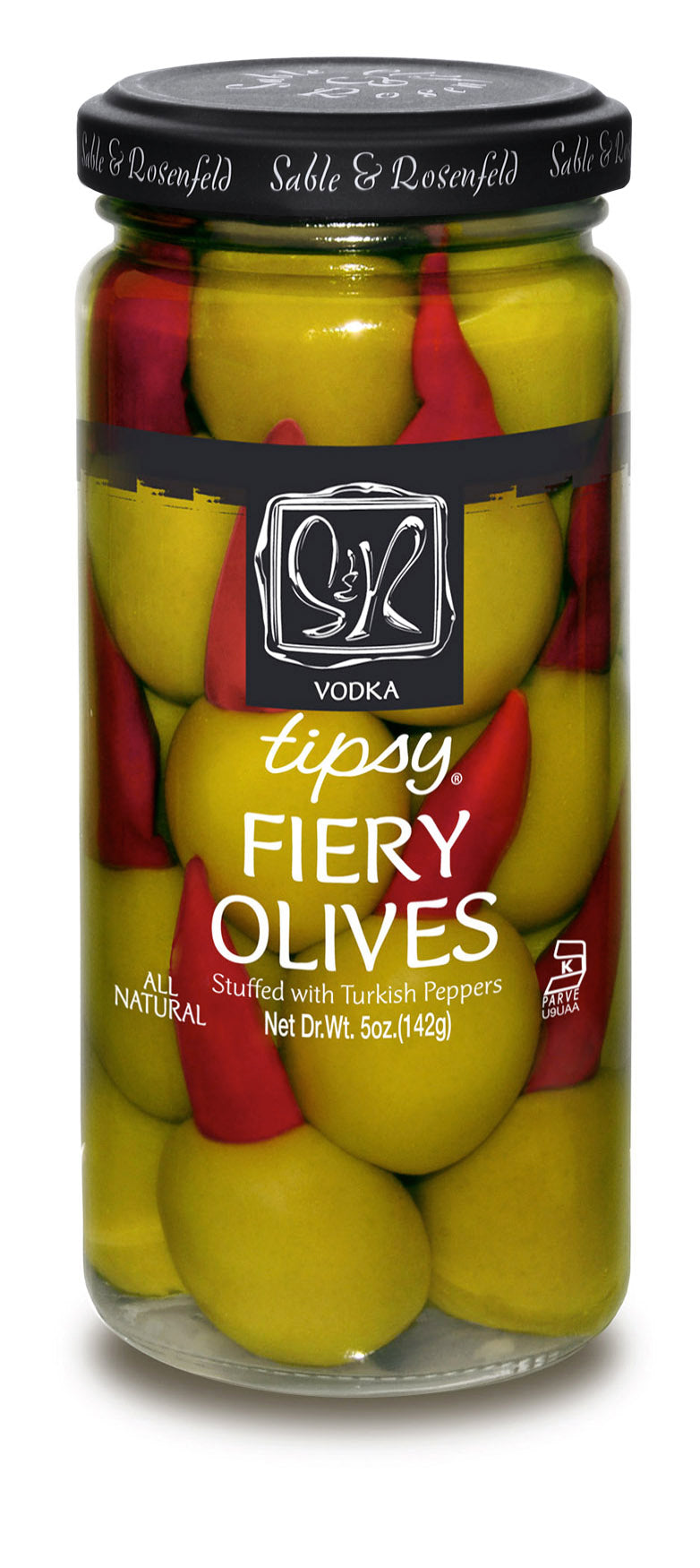 Sable & Rosenfeld - Vodka Tipsy Fiery Olives 250ml