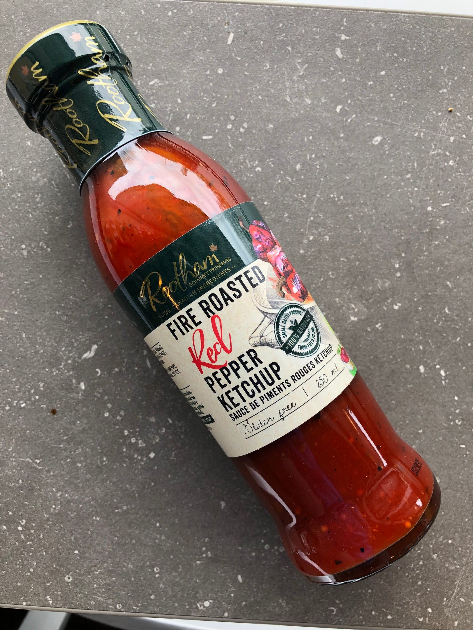 Rootham Ketchup - Fire Roasted Red Pepper