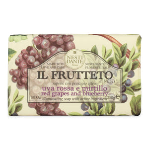 Nesti Dante Soaps - Il Frutteto - Red Grapes & Blueberry - 250g
