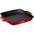 Staub -  Cast Iron Double Handled Grill (Cherry)