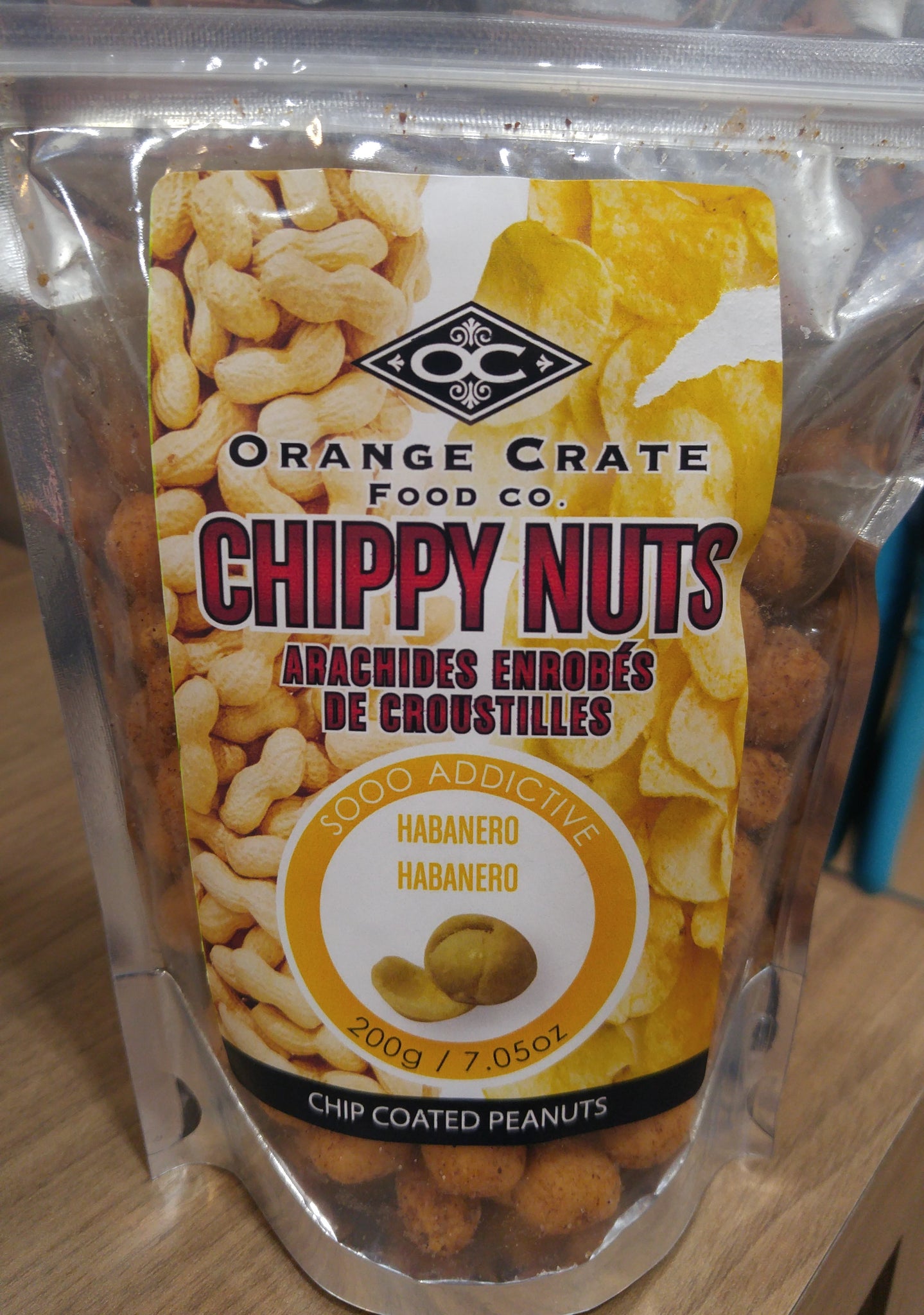 Orange Crate Food Company - Chippy Nuts - Hot Habanero - 200gr