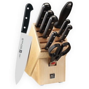 Twin Gourmet Knife Block Set - 10pc