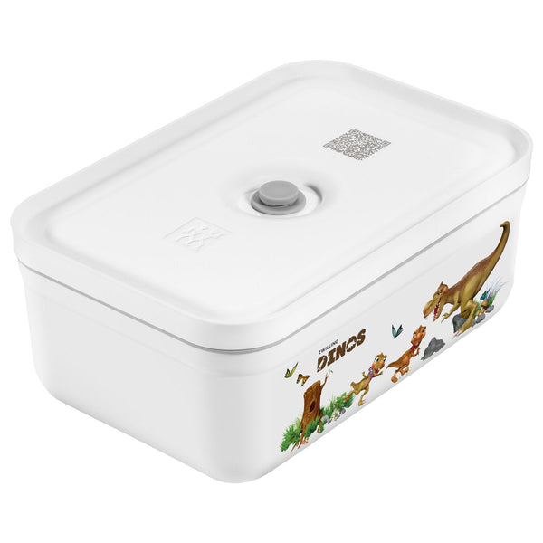 Fresh and Save Dino Large Lunch Box - White-Grey - 1.6L