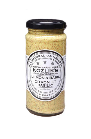 Lemon & Basil Mustard
