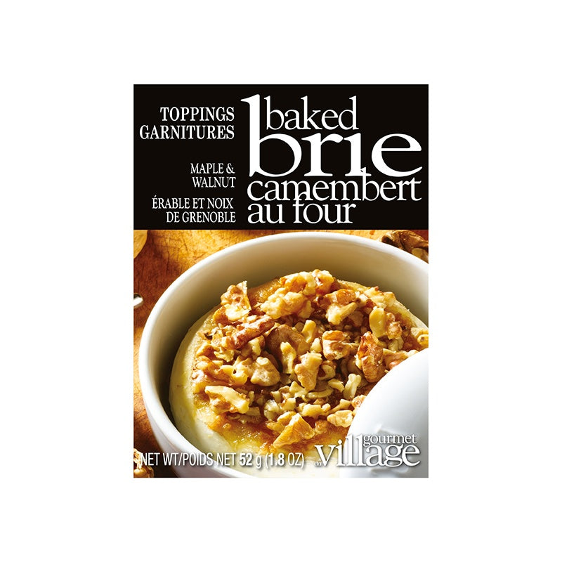Maple & Walnut Brie Topping