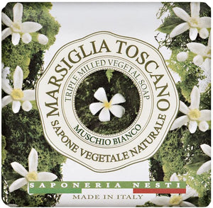 Nesti Dante Soaps - Marsiglia Toscano - Muschio Bianco - 200g