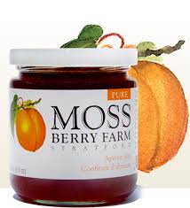 Moss Berry Farm Apricot Jam 250ml