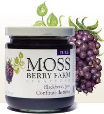 Moss Berry Farm Blackberry Jam 250ml