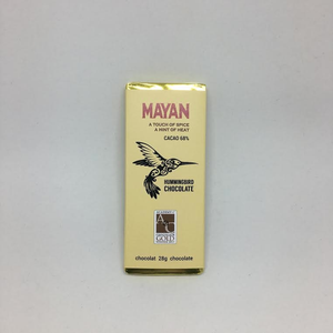 Hummingbird Chocolate - Mayan - 28 Gram Bars