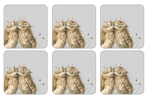 Coasters- Owl - Set of 6