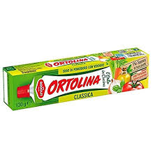 Ortolina Tomato Paste with Vegetables Tube 130g