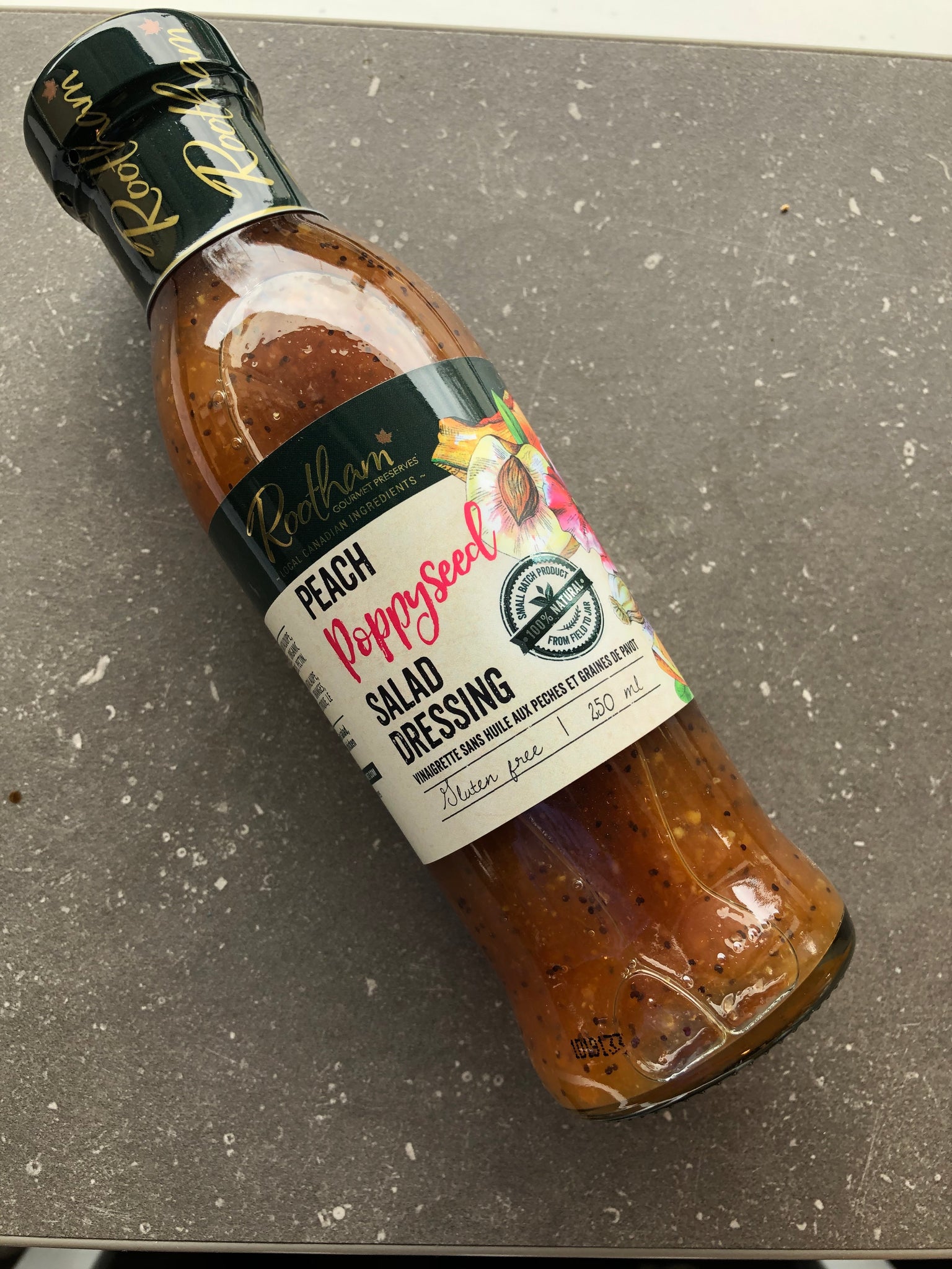 Rootham Salad Dressing - Peach Poppyseed