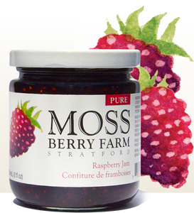Moss Berry Farm Raspberry Jam 250m