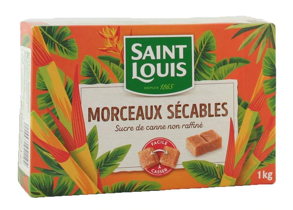 Saint Louis - Brown Sugar - Cubed - 1kg