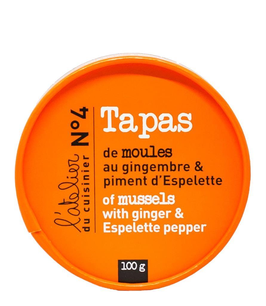 Tapas Sauce - Mussels Ginger & Espelet - 100g
