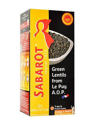 Sabarot Le Puy Green Lentils 1.1 lbs