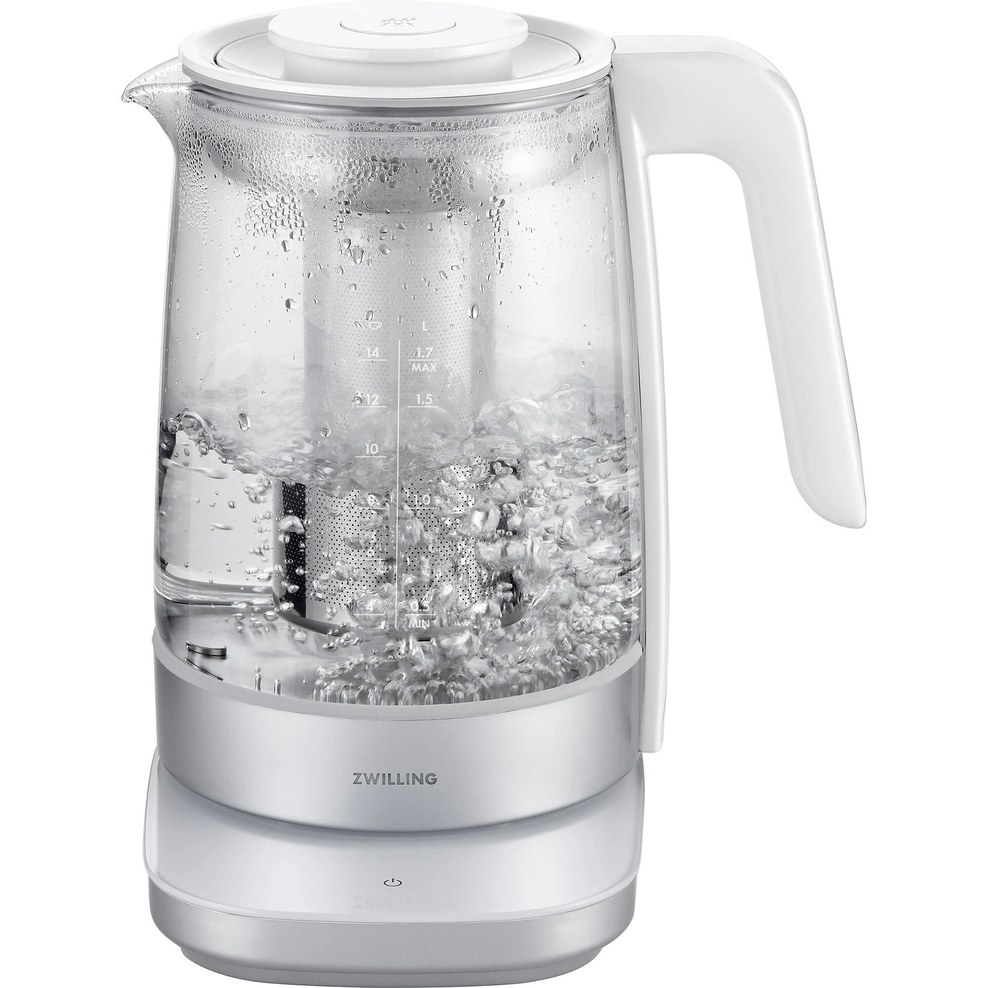 Zwilling - Enfinigy - Glass Kettle - Silver