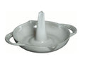 Staub - Cast Iron Vertical 9.5″ Chicken Roaster – Grey