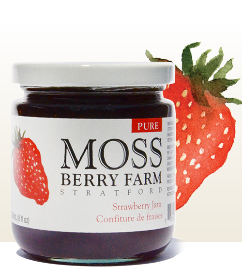 Moss Berry Farm Strawberry Jam 250ml