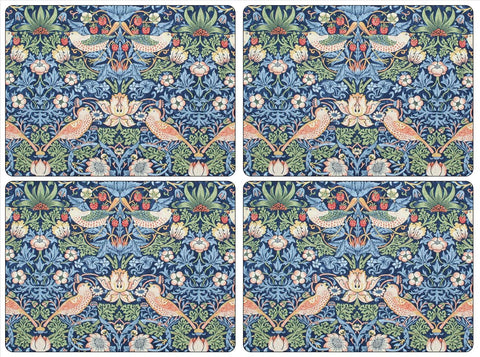Pimpernel Placemat - Strawberry Thief - Set of 4