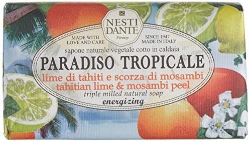 Nesti Dante Soaps - Paradiso Tropicale - Tahitian Lime and Mosambi - 250g