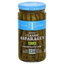 Tillen Farms Pickled Classic Asparagus Mild 12oz