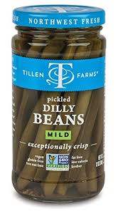 Tillen Farms Pickled Dilly Beans Mild 12oz